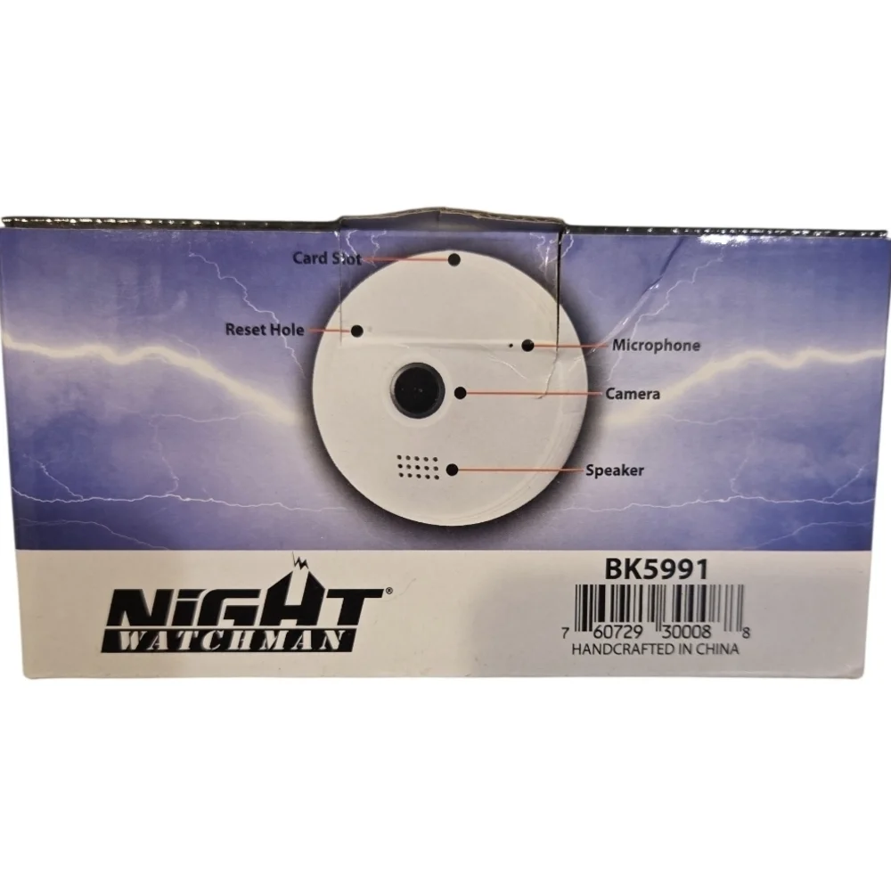 Eye In The Sky Camera Light Bulb Security NWT